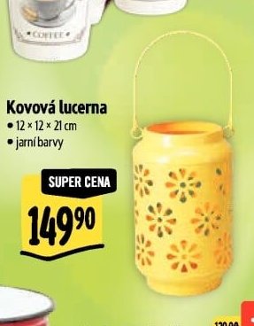 Kovová lucerna