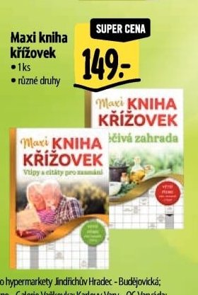 Maxi kniha křížovek