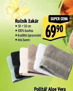 Ručník žakár