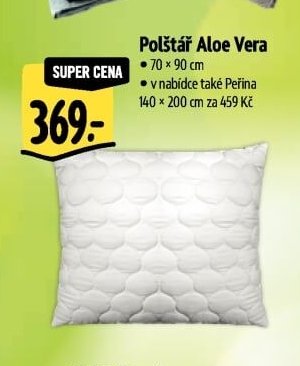 Polštář Aloe Vera