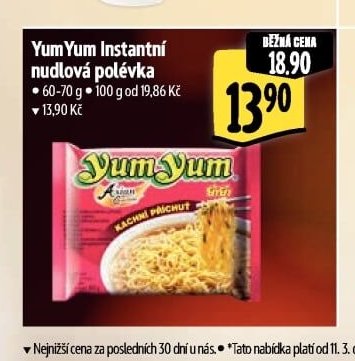 YumYum Instantní nudlová polévka