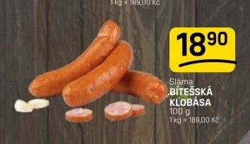 Sláma BÍTEŠSKÁ KLOBÁSA