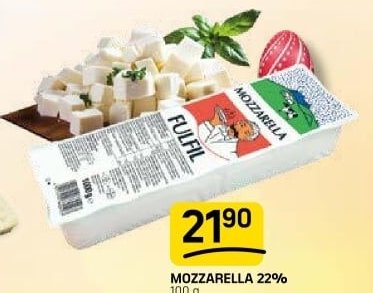 MOZZARELLA 22%