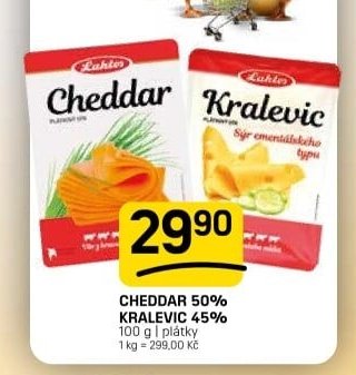 CHEDDAR 50% KRALEVIC 45%