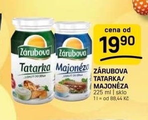 ZÁRUBOVA TATARKA/MAJONÉZA