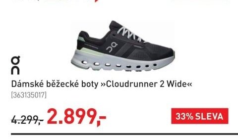Dámské běžecké boty »Cloudrunner 2 Wide«
