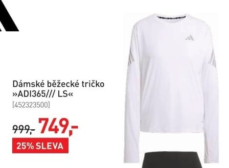 Dámské běžecké tričko ADI365/// LS