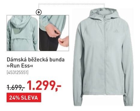 Dámská běžecká bunda Run Ess