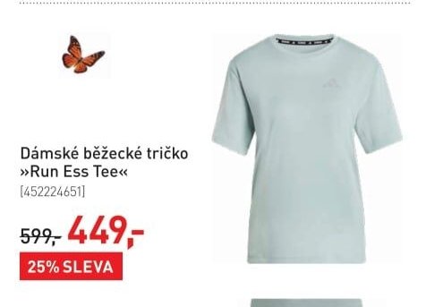 Dámské běžecké tričko Run Ess Tee