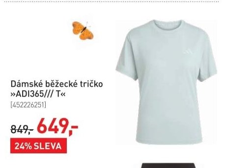Dámské běžecké tričko ADI365/// T