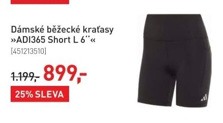 Dámské běžecké kraťasy ADI365 Short L 6