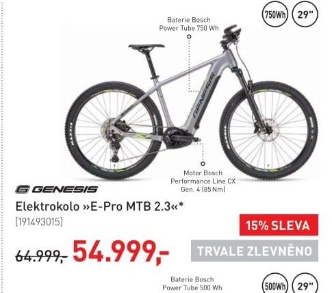 Elektrokolo »E-Pro MTB 2.3«*