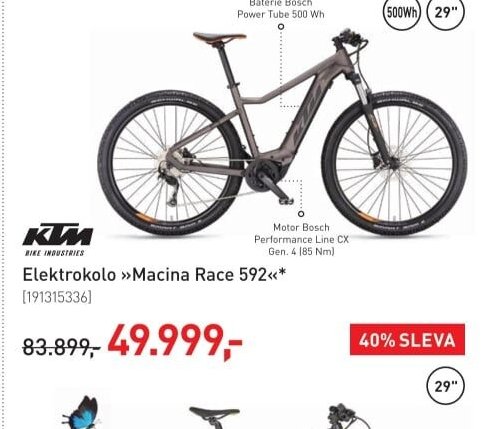 Elektrokolo »Macina Race 592«*