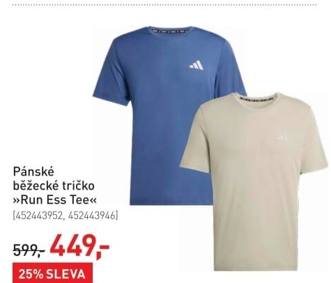 Pánské sportovní tričko Adidas