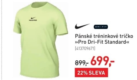 Pánské sportovní tričko Nike
