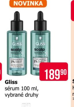Gliss sérum 100 ml, vybrané druhy