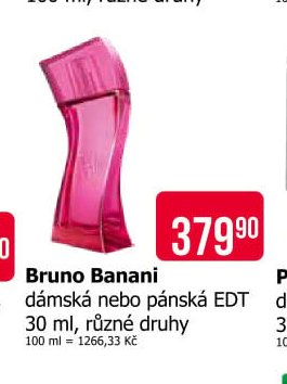 Bruno Banani dámská nebo pánská EDT 30 ml