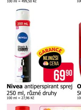 Nivea antiperspirant sprej 250 ml
