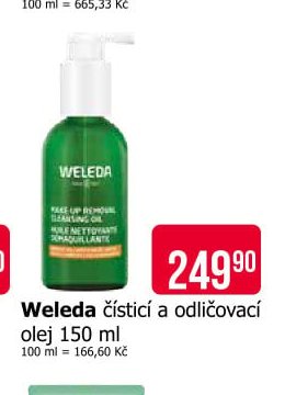 Weleda čistící a odličovací olej 150 ml
