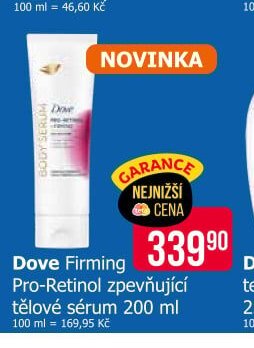 Dove Firming Pro-Retinol zpevňující tělové sérum 200 ml