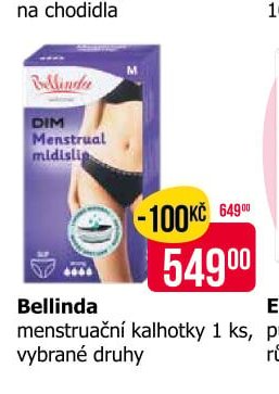 Bellinda menstruační kalhotky 1 ks, vybrané druhy