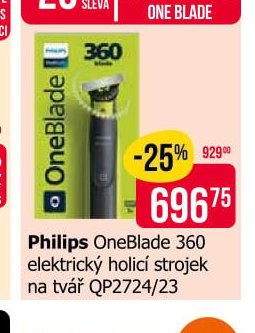 Philips OneBlade 360 elektrický holicí strojek na tvář QP2724/23