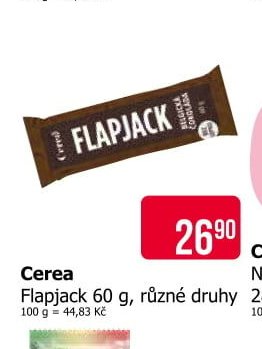 Cerea Flapjack 60 g, různé druhy