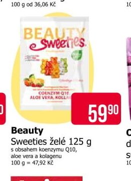 Beauty Sweeties želé 125 g