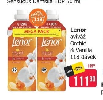 Lenor aviváž Orchid & Vanilla 118 dávek