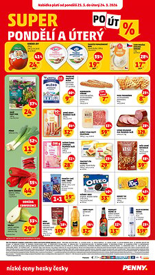 aktuální leták Penny Market 18.3.2026-24.3.2026