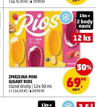 Zmrzlina Mini Gigant Rios