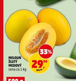 Meloun žlutý medový