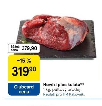 Hovězí plec kulatá