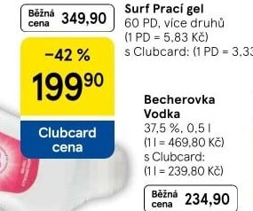 Surf Prací gel