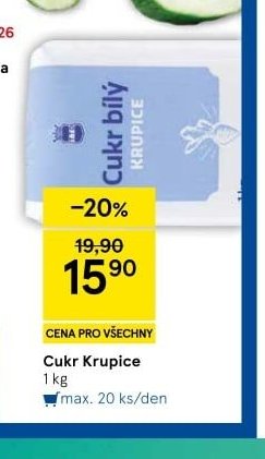 Cukr Krupice