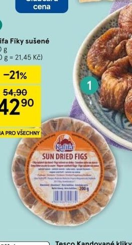 Kalifa Fíky sušené 200 g