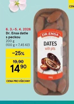 Dr. Ensa datle s peckou 200 g