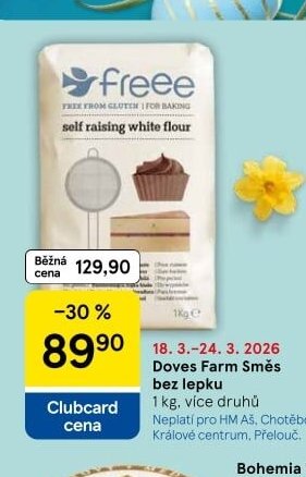 Doves Farm Směs bez lepku 1 kg