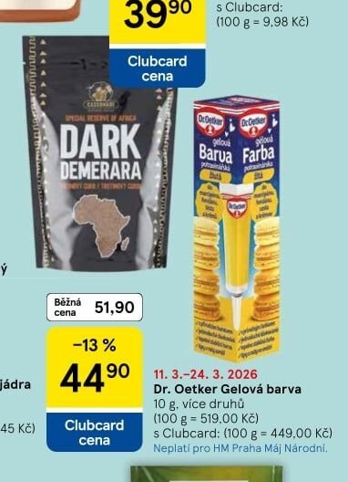 Dr. Oetker Gelová barva 10 g
