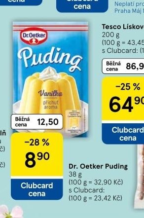 Dr. Oetker Puding 38 g