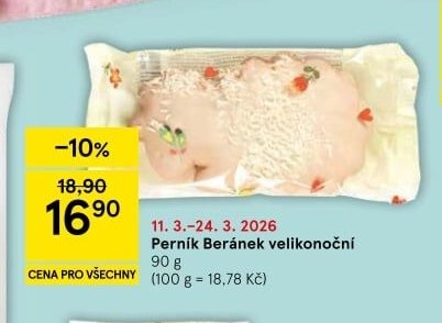 Perník Beránek velikonoční