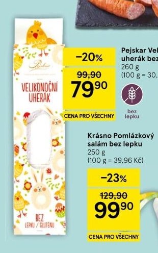 Pejskar Velikonoční uherák bez lepku