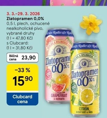 Zlatopramen 0,0%