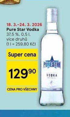 Pure Star Vodka
