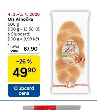 Ölz Vánočka 500 g