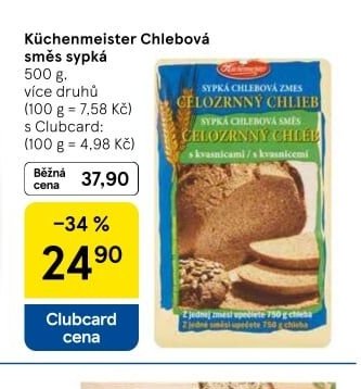 Kuchenmeister Chlebová směs sypká 500 g