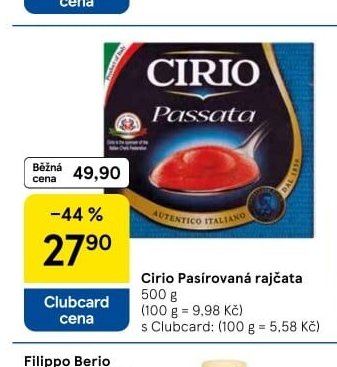 Cirio Passata 500 g