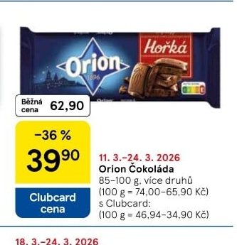 Orion Čokoláda