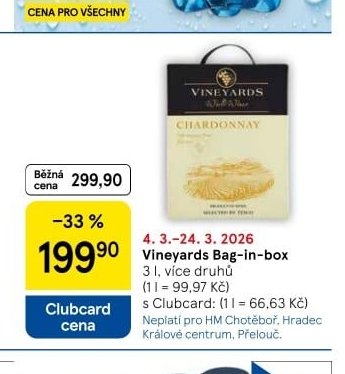Vineyards Bag-in-box 3 l