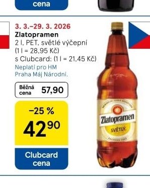 Zlatopramen 2 l